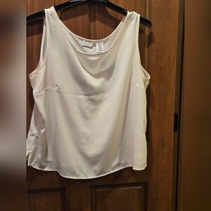 Covington Cream Dress Tank Top